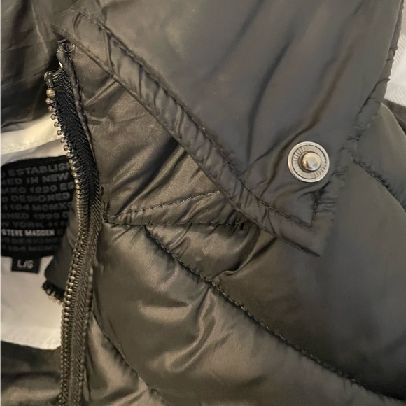 Women’s Puffy Warm Coat | STEVE MADDEN - Picture 4 of 9